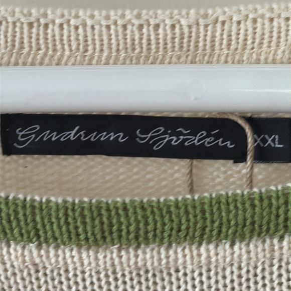 Gudrun Sjoden Striped Pullover Sweater XXL - Picture 3 of 8